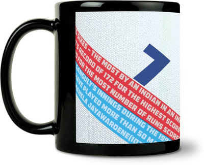 50% OFF on ShopMantra Ms Dhoni Ceramic Mug 300 ml