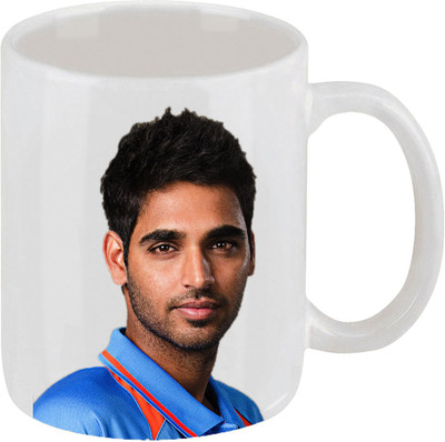 28% OFF on Ellicon C178 Bhuvneshwar Kumar Coffee Ceramic Mug 325 ml
