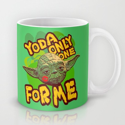 58% OFF on Astrode Yoda Only One For Me! Ceramic Mug 325 ml