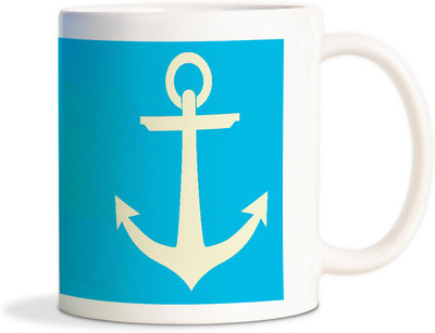 87% OFF on AMY Classic Anchor Vector Coffee Ceramic Mug
