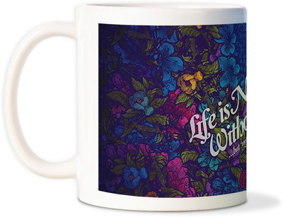 87% OFF on AMY Beautiful Quote Life Is Nothing Without Love Ceramic Mug 87% OFF on AMY Beautiful Quote Life Is Nothing Without Love Ceramic Mug
