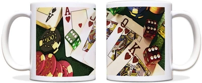 60% OFF on ShopMantra Casino Card Black Ceramic Mug 300 ml 60% OFF on ShopMantra Casino Card Black Ceramic Mug 300 ml