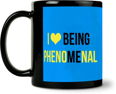 36% OFF on ShopMantra I Love Being Me Ceramic Mug 300 ml