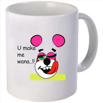 Snoogg U make me wana Ceramic Mug Snoogg U make me wana Ceramic Mug
