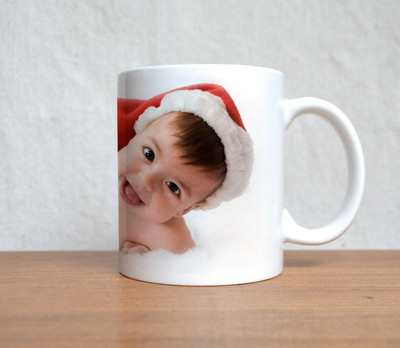 60% OFF on StyBuzz Baby On Santa Cap Porcelain Mug 300 ml 60% OFF on StyBuzz Baby On Santa Cap Porcelain Mug 300 ml