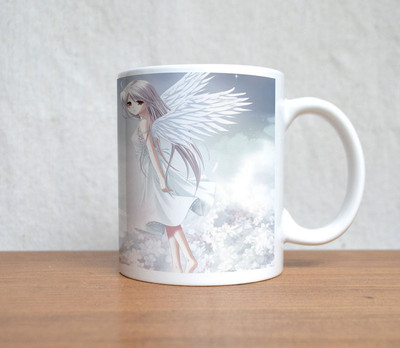60% OFF on StyBuzz Pure Angel Girl White Porcelain Mug 300 ml