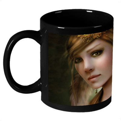 70% OFF on AMY Beautiful 3D Elf Girl with Fantasy Mouse Coffee Ceramic Mug 325 ml 70% OFF on AMY Beautiful 3D Elf Girl with Fantasy Mouse Coffee Ceramic Mug 325 ml