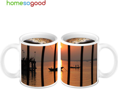 45% OFF on HomeSoGood Amazing Sunset Ceramic Mug 280 ml, Pack of 2 45% OFF on HomeSoGood Amazing Sunset Ceramic Mug 280 ml, Pack of 2