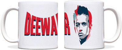 64% OFF on ShopMantra Rahul Dravid Deewar Ceramic Mug 300 ml