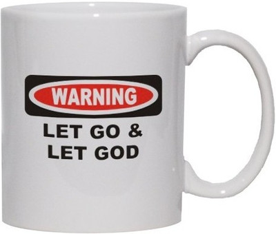 40% OFF on Teeskart Let Go & Let God Porcelain Mug 300 ml 40% OFF on Teeskart Let Go & Let God Porcelain Mug 300 ml