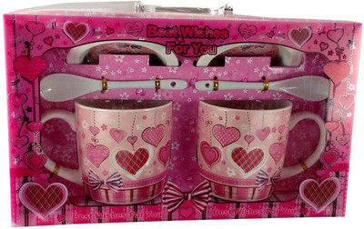 Gift Island GI841C Ceramic Mug 0.3 ml, Pack of 2 Gift Island GI841C Ceramic Mug 0.3 ml, Pack of 2