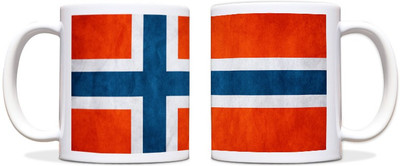 60% OFF on ShopMantra Norway Grunge Flag Black Ceramic Mug 300 ml 60% OFF on ShopMantra Norway Grunge Flag Black Ceramic Mug 300 ml