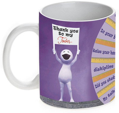 63% OFF on Mugwala I Love My Teacher-Gift Ceramic Mug 350 ml 63% OFF on Mugwala I Love My Teacher-Gift Ceramic Mug 350 ml