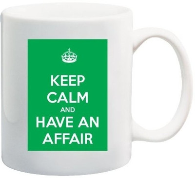40% OFF on Teeskart Keep Calm And Have An Affair Porcelain Mug 300 ml 40% OFF on Teeskart Keep Calm And Have An Affair Porcelain Mug 300 ml