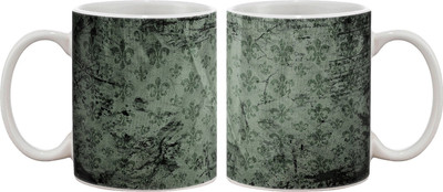 15% OFF on Artifa Vintage Textile Pattern Porcelain, Ceramic Mug 350 ml 15% OFF on Artifa Vintage Textile Pattern Porcelain, Ceramic Mug 350 ml