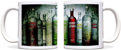 54% OFF on ShopMantra Vodka Lovers Black Ceramic Mug 300 ml