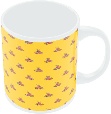 18% OFF on PosterGuy Beetle Car Red Quirky Patterns Ceramic Mug 300 ml 18% OFF on PosterGuy Beetle Car Red Quirky Patterns Ceramic Mug 300 ml
