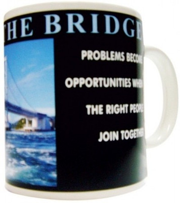 23% OFF on Everyday Gifts Success Gift - Be the Bridge Ceramic Mug 400 ml
