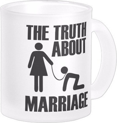 50% OFF on Exoctic Silver Shaadi Ke Side Effects: Mega Series C003 Ceramic Mug 300 ml