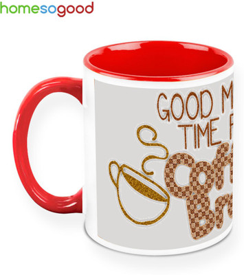 40% OFF on HomeSoGood A Woven Masterpiece Ceramic Mug 325 ml 40% OFF on HomeSoGood A Woven Masterpiece Ceramic Mug 325 ml