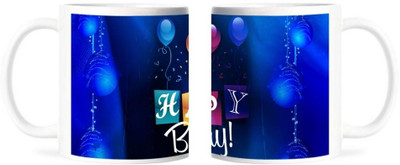 50% OFF on Refeel Gifts Happy Birthday Ceramic Mug 325 ml 50% OFF on Refeel Gifts Happy Birthday Ceramic Mug 325 ml
