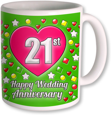 50% OFF on Photogiftsindia Gifts For 21st Wedding Anniversary Coffee Ceramic Mug 350 ml 50% OFF on Photogiftsindia Gifts For 21st Wedding Anniversary Coffee Ceramic Mug 350 ml