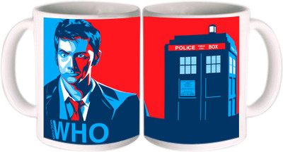 62% OFF on Shopkeeda Cool Doctor Who Ceramic Mug 350 ml