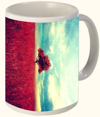 60% OFF on Timpax Most Popular & Best Selling Printed Ceramic 325 ML Dishwasher safe. D.No. R-5008 Ceramic Mug 325 ml