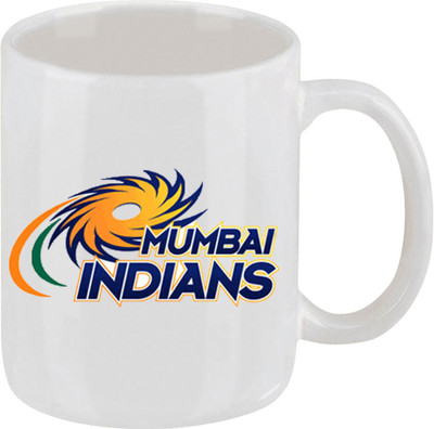 28% OFF on Ellicon D41 Mumbai Logo Ceramic Mug 325 ml