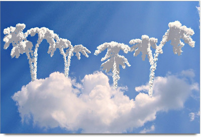 37% OFF on 3d Cloud Tree Paper Print 37% OFF on 3d Cloud Tree Paper Print