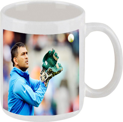 28% OFF on Ellicon E125 Dhoni Ceramic Mug 325 ml