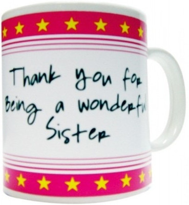 10% OFF on Everyday Gifts Best Ever Gift for Sister Ceramic Mug 400 ml