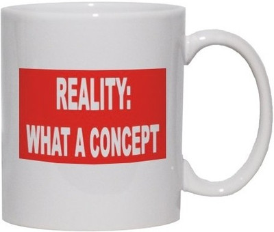 40% OFF on Teeskart Reality What A Concept Porcelain Mug 300 ml 40% OFF on Teeskart Reality What A Concept Porcelain Mug 300 ml