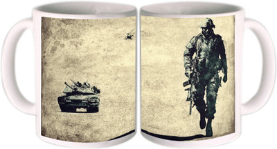 25% OFF on Shopkeeda Tank Commander Ceramic Mug 350 ml 25% OFF on Shopkeeda Tank Commander Ceramic Mug 350 ml