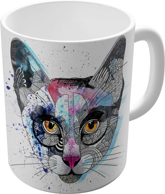 80% OFF on The Fappy Store Cats Ceramic Mug 300 ml 80% OFF on The Fappy Store Cats Ceramic Mug 300 ml