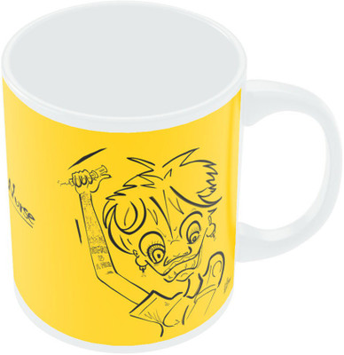 36% OFF on PosterGuy Tattooed Nurse Cool Graphic Illustration Ceramic Mug 280 ml