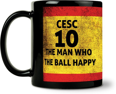 36% OFF on ShopMantra Cesc F?Bregas Spain Football Ceramic Mug 300 ml