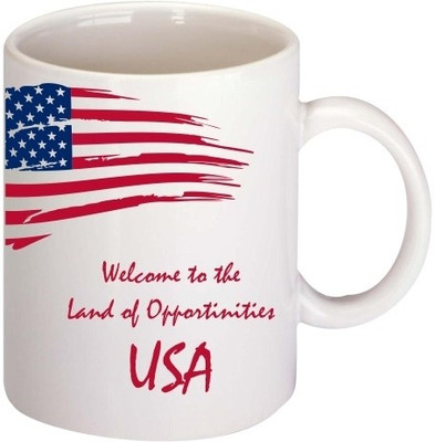50% OFF on Printland The USA Coffee Ceramic Mug 350 ml 50% OFF on Printland The USA Coffee Ceramic Mug 350 ml