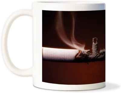 75% OFF on AMY Smoking Cigarettecoffee Ceramic Mug