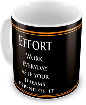 23% OFF on Everyday Gifts Corporate Gift For Effort Ceramic Mug