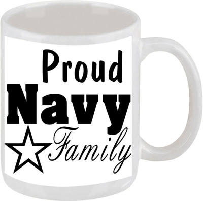 28% OFF on Ellicon E191 Proud Navy Family Ceramic Mug 325 ml