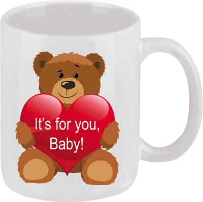 16% OFF on Ellicon It'S For You Baby Ceramic Mug
