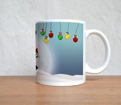 33% OFF on StyBuzz Black Santa Cat Christmas Ceramic Mug 300 ml 33% OFF on StyBuzz Black Santa Cat Christmas Ceramic Mug 300 ml