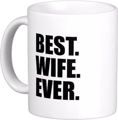 88% OFF on Exoctic Silver N They Lived Happily Ever After C005 Ceramic Mug 300 ml