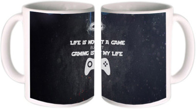 25% OFF on Shopkeeda Life Is Not A Game Ceramic Mug 350 ml 25% OFF on Shopkeeda Life Is Not A Game Ceramic Mug 350 ml