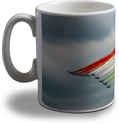 15% OFF on Artifa Indian Flag Made From Plane Smoke Porcelain, Ceramic Mug 350 ml 15% OFF on Artifa Indian Flag Made From Plane Smoke Porcelain, Ceramic Mug 350 ml
