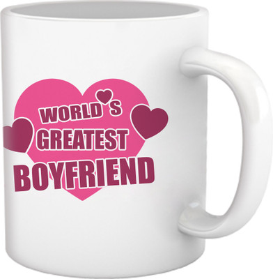 41% OFF on Tiedribbons World Greatest Boyfriend Ceramic Mug 350 ml 41% OFF on Tiedribbons World Greatest Boyfriend Ceramic Mug 350 ml