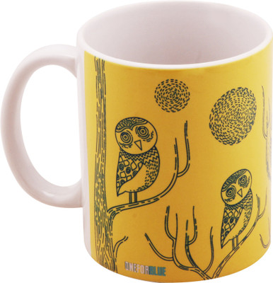 One For Blue Twilight Talon Ceramic Mug 325 ml