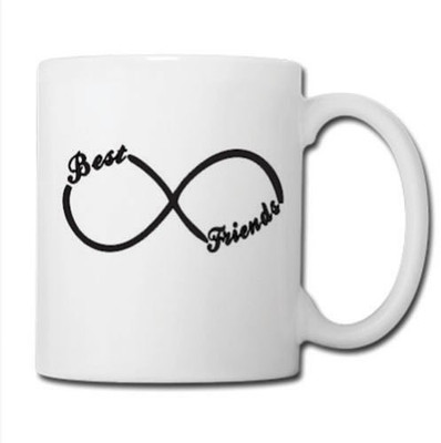 Giftsmate Best Friends Forever Ceramic Mug 330 ml Giftsmate Best Friends Forever Ceramic Mug 330 ml
