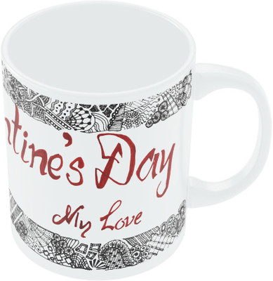 29% OFF on PosterGuy Happy Velentine'S Day Love Ceramic Mug 280 ml 29% OFF on PosterGuy Happy Velentine'S Day Love Ceramic Mug 280 ml